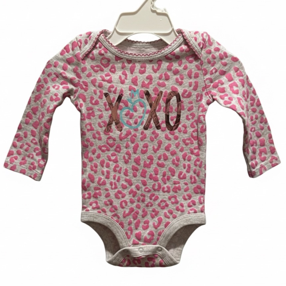 Koala Baby Customized Bodysuit Onsie XOXO 3-6 mo NEW Handmade